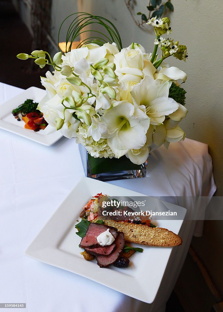 19th Annual Screen Actors Guild Awards Menu Tasting Event