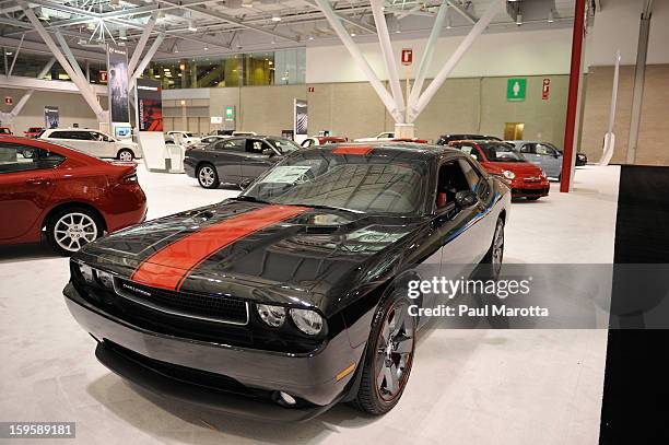 General Atmosphere at the 2013 New England International Auto Show Charity Preview on January 16, 2013 in Boston, Massachusetts.