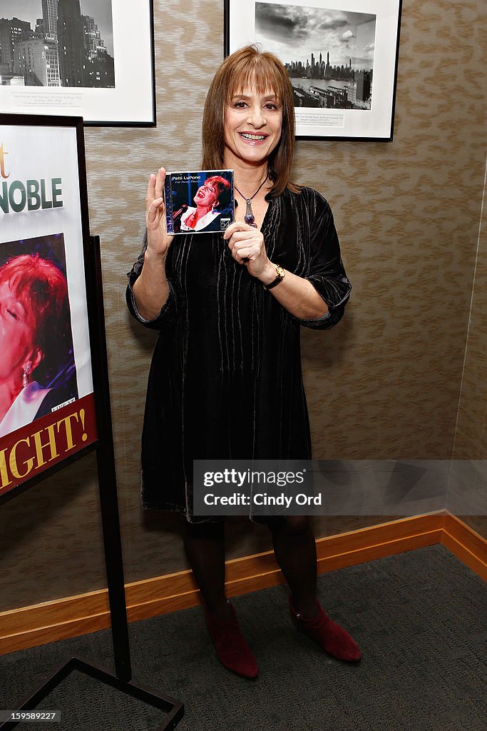 Patti Lupone Performance And CD Signing