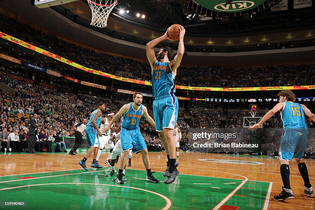 New Orleans Hornets v Boston Celtics