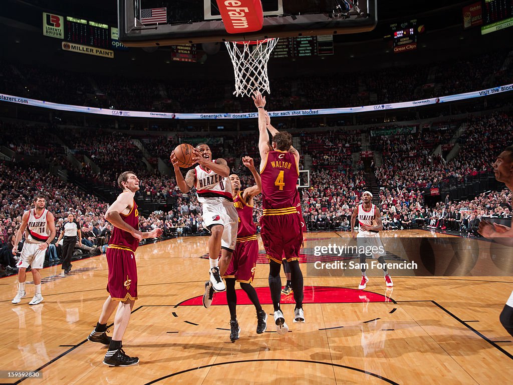 Cleveland Cavaliers v Portland Trail Blazers