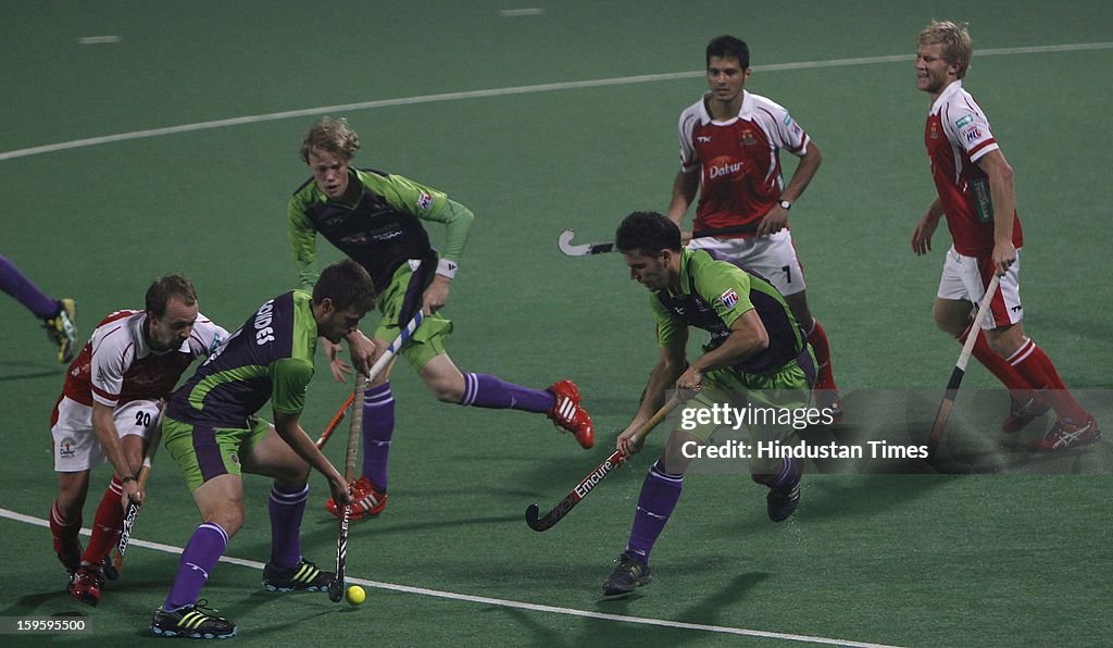 Hockey India League Match Between Delhi Waveriders And Mumbai Magician