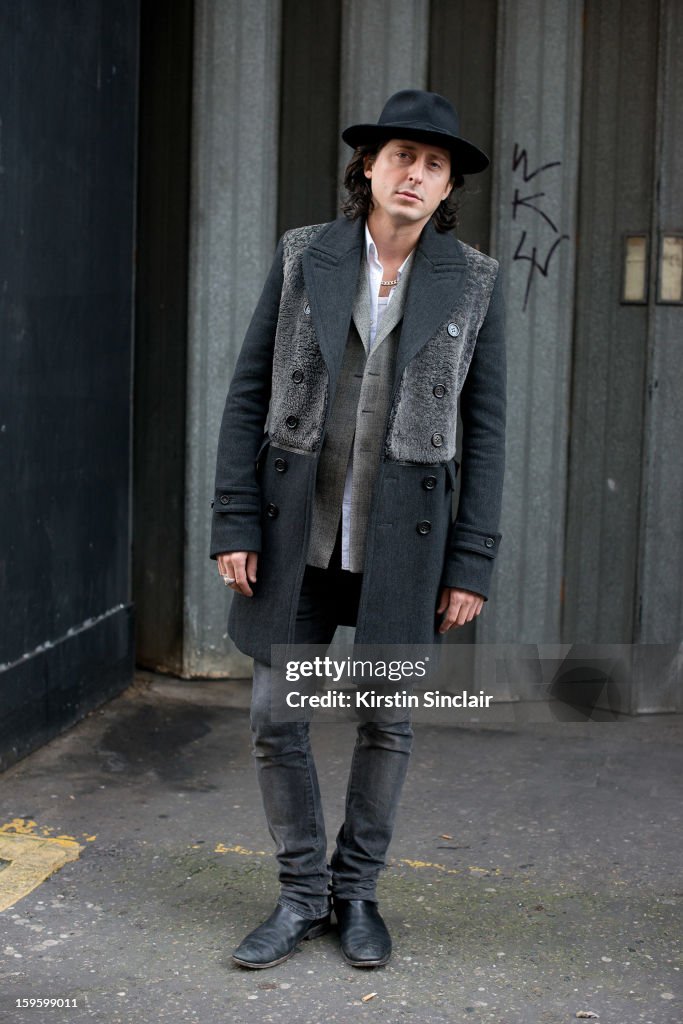 Street Style - London Collections: MEN AW13