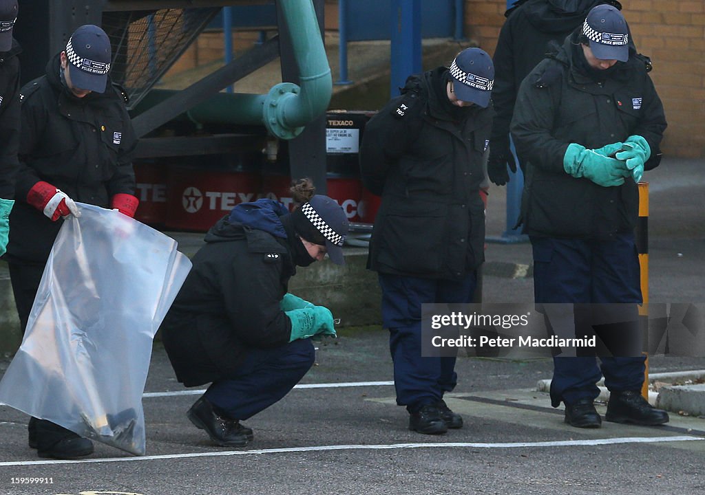 The Helicopter Crash Investigation Continues In Vauxhall