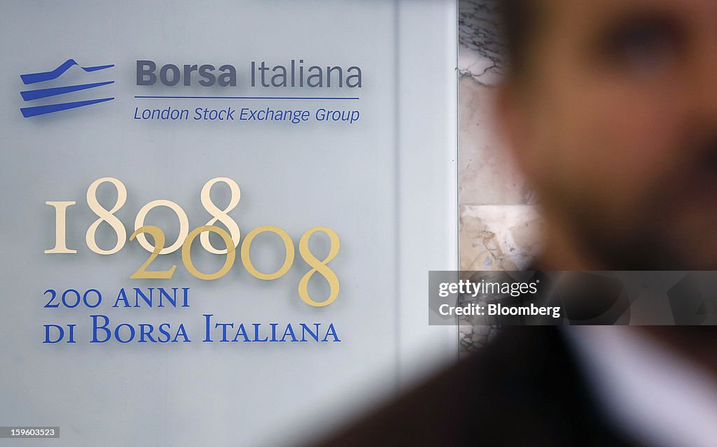 Inside The Milan Stock Exchange