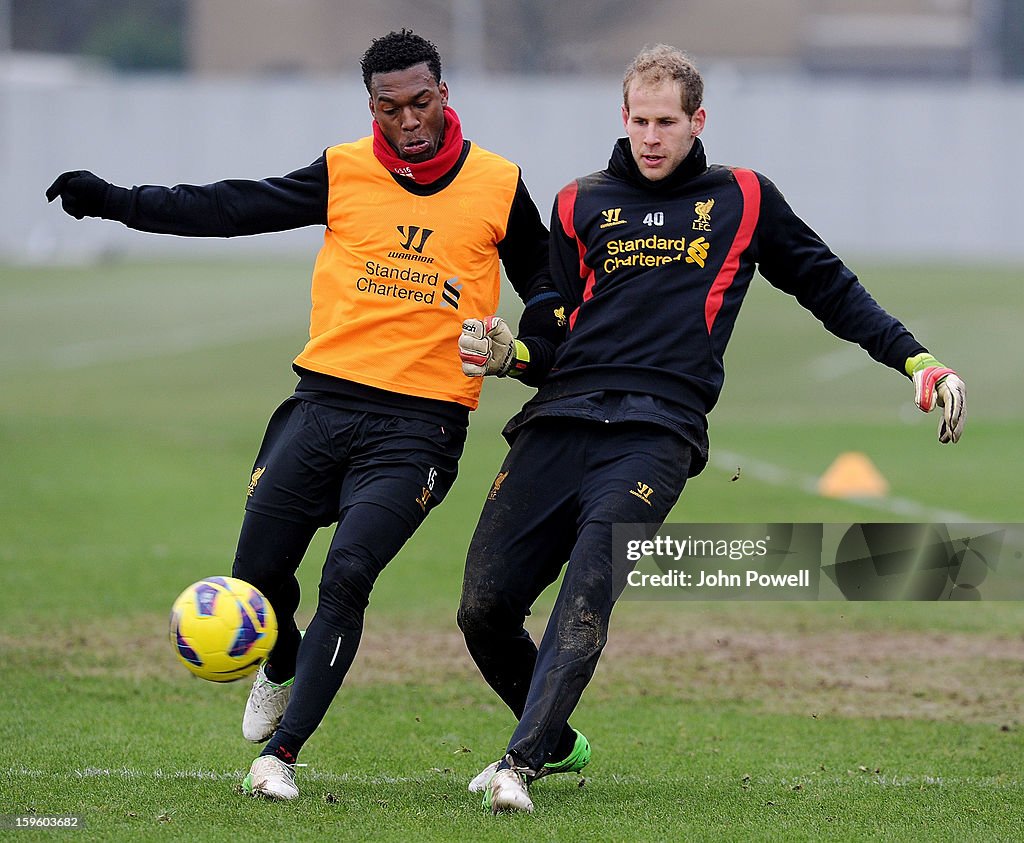 Liverpool FC Training Session