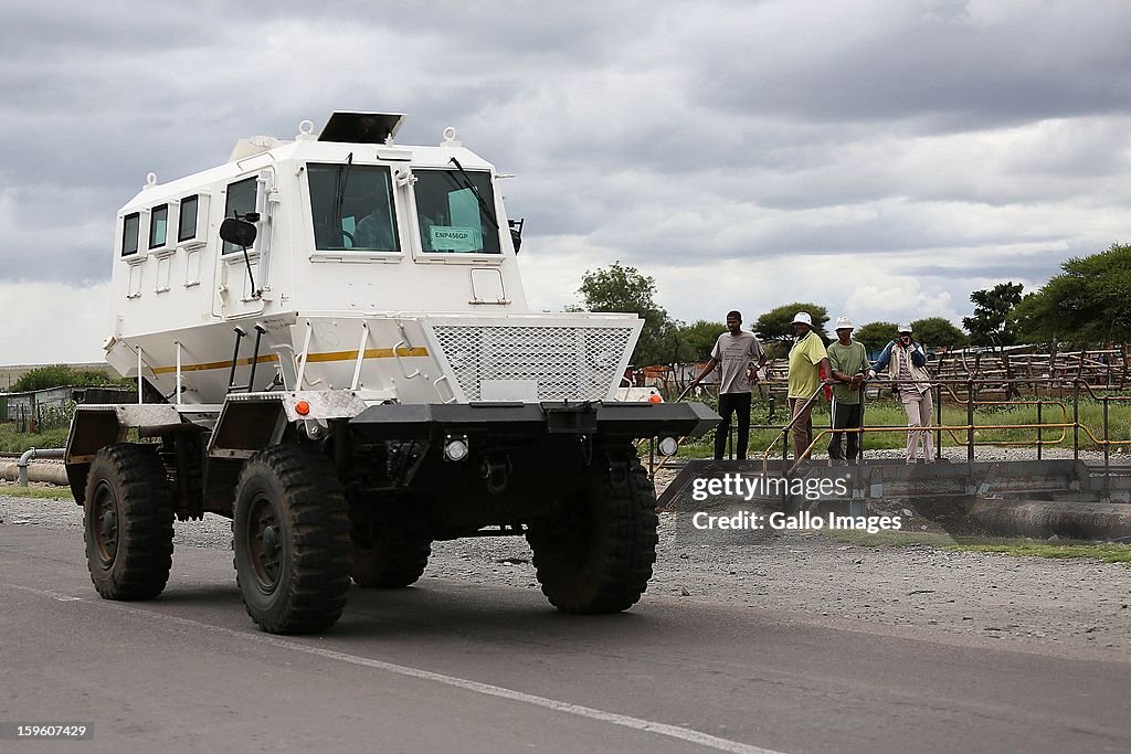 Workers Strike At Anglo Platinum Mine