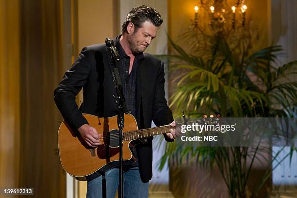 Betty White's 2nd Annual 90th Birthday" -- Pictured: Blake Shelton --