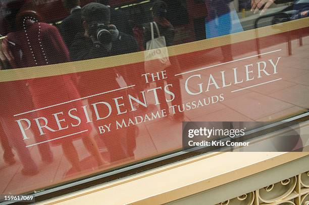 Photo of Madame Tussauds DC during their Presidential Wax Figures Bus Tour on January 17, 2013 in Washington, United States.