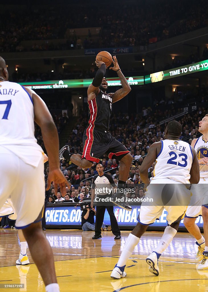 Miami Heat v Golden State Warriors