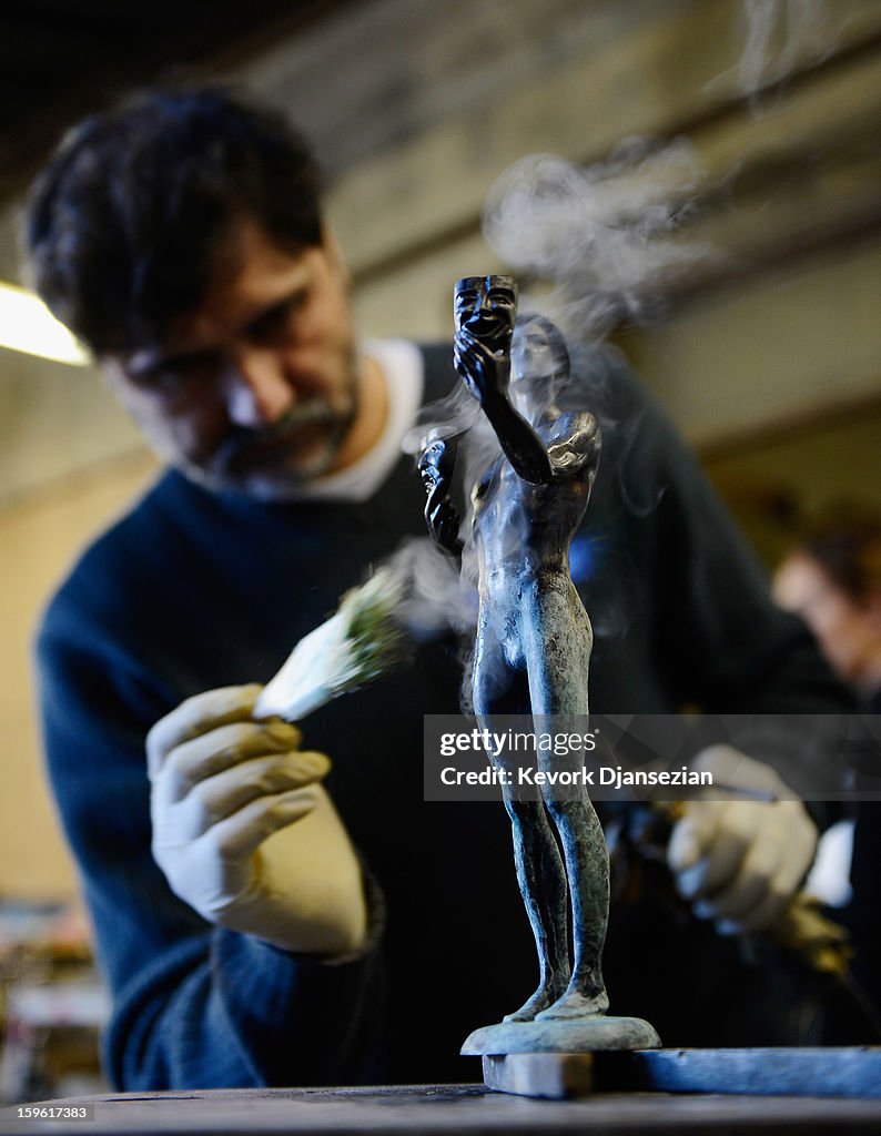 19th Annual SAG Awards Casting Of The Actor, The Screen Actors Guild Awards Statuette