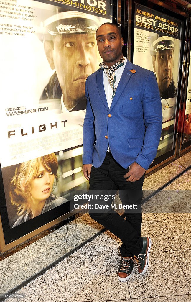 Flight - UK Film Premiere - Inside Arrivals