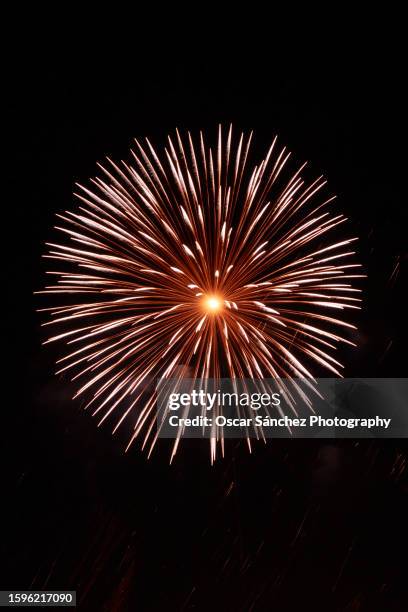 colorful and bright fireworks - raket bildbanksfoton och bilder