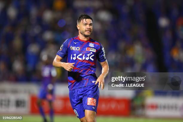 Of Ventforet Kofu in action during the J.LEAGUE Meiji Yasuda J2 29th Sec. Match between Ventforet Kofu and Zweigen Kanazawa at JIT Recycle Ink...