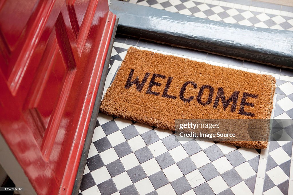 Welcome mat