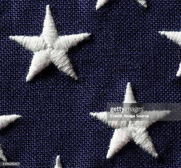 close up of stars on us flag - american flag texture stock pictures, royalty-free photos & images