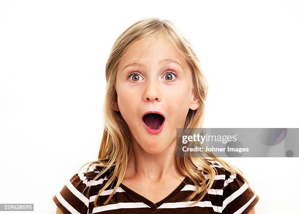 8点の子供 驚く ポーズ 白背景 女の子のストックフォト Getty Images 8点の子供 驚く ポーズ 白背景 女の子のストックフォト Getty Images