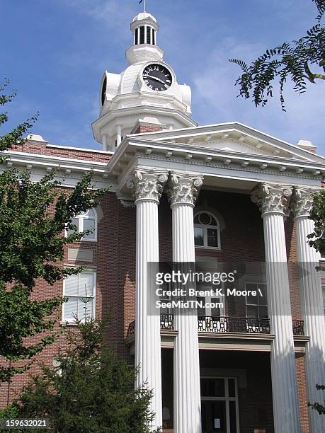 rutherford county courthouse - murfreesboro tennessee stock pictures, royalty-free photos & images