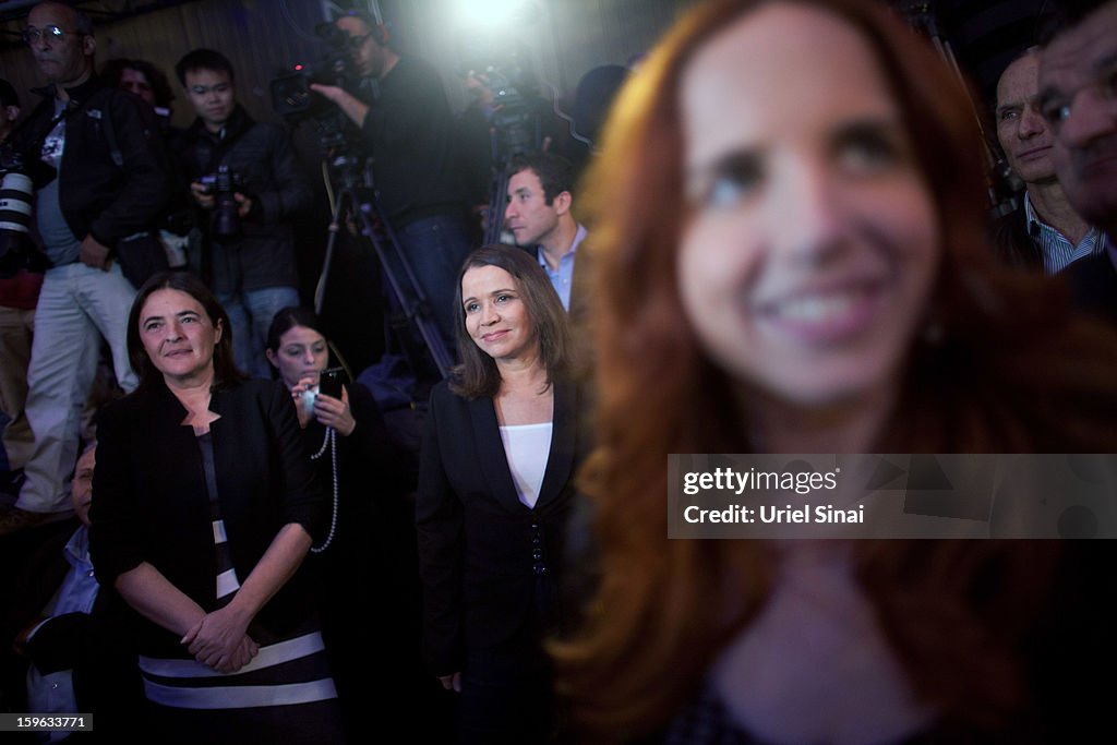 Shelly Yehimovich Attends Labour Campaign Party