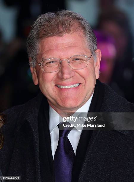 Robert Zemeckis attends the UK Premiere of 'Flight' at The Empire Cinema on January 17, 2013 in London, England.