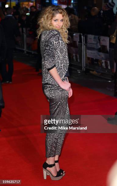 Esmee Denters attends the UK Premiere of 'Flight' at The Empire Cinema on January 17, 2013 in London, England.