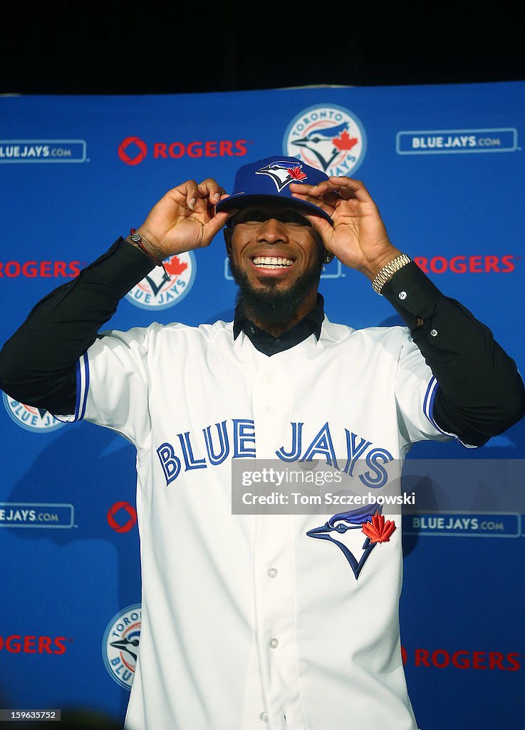 Toronto Blue Jays Introduce Jose Reyes