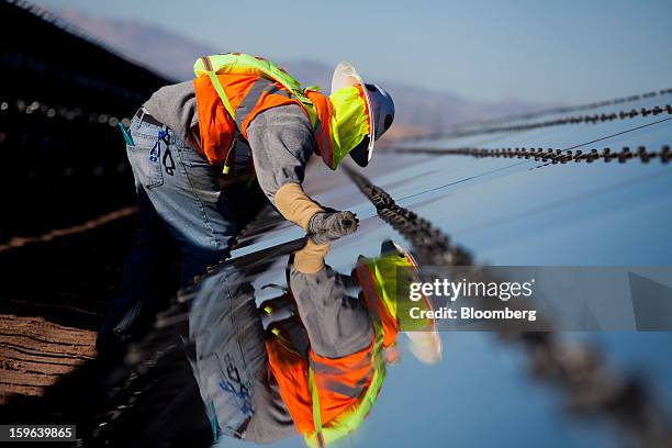 Contractor for First Solar Inc. Works on construction of the Tenaska Imperial Solar Energy Center South project in Imperial County, California,...