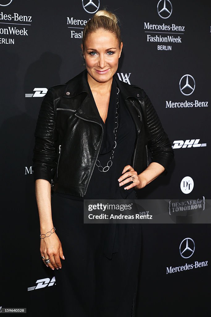 Guido Maria Kretschmer Arrivals - Mercedes-Benz Fashion Week Autumn/Winter 2013/14