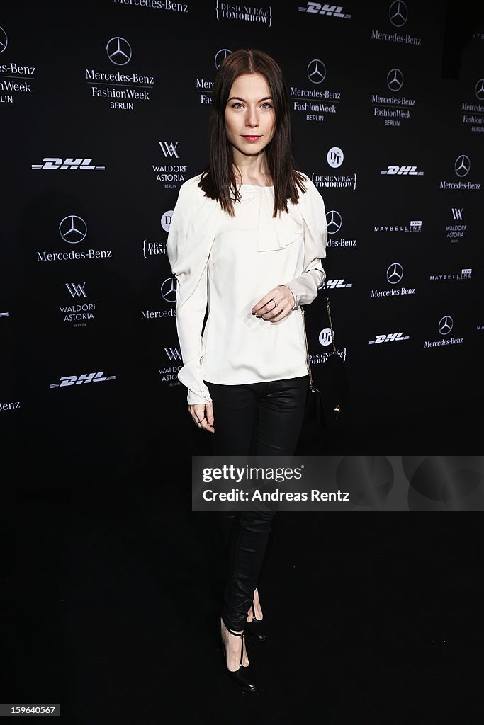 Rena Lange Arrivals - Mercedes-Benz Fashion Week Autumn/Winter 2013/14