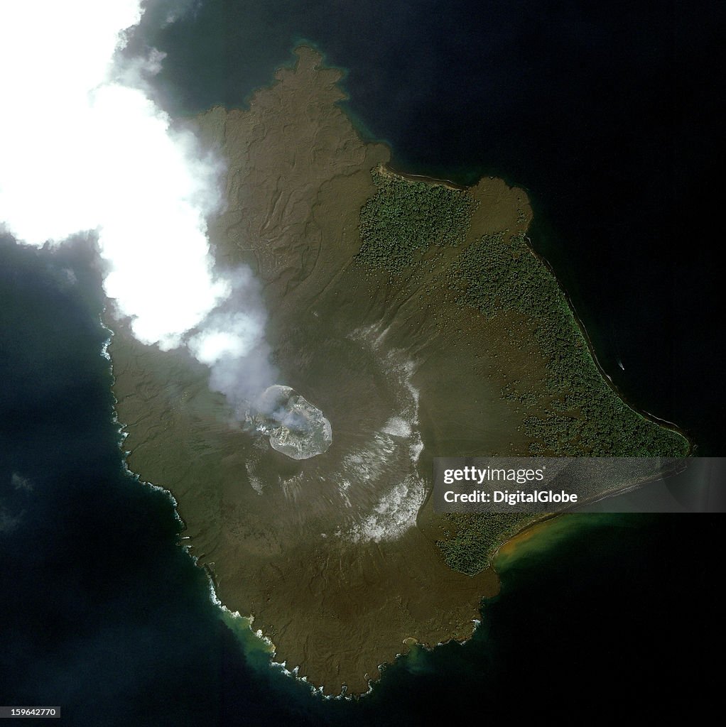 Krakatoa Volcano Island, Indonesia