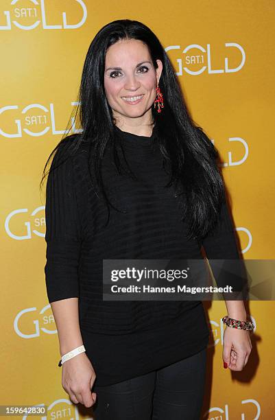 Silke Kayadelen attends the Sat.1 GOLD TV Channel Launch at the Filmcasino on January 17, 2013 in Munich, Germany.