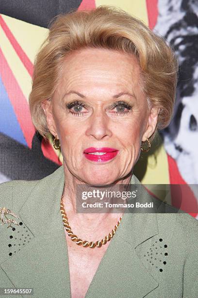 Tippi Hedren attends the Red Line Tours presents the "Directors Series" 2nd annual commemorative ticket VIP private press event held at American...