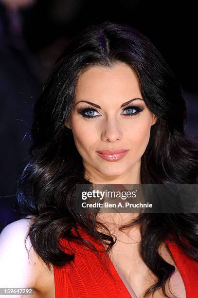 Jessica Jane Clements attends the UK Premiere of 'Flight' at The Empire Cinema on January 17, 2013 in London, England.