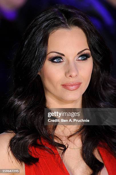 Jessica Jane Clements attends the UK Premiere of 'Flight' at The Empire Cinema on January 17, 2013 in London, England.