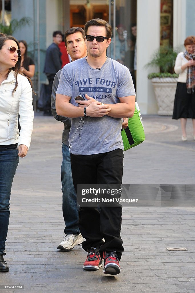 Celebrity Sightings In Los Angeles - January 17, 2013