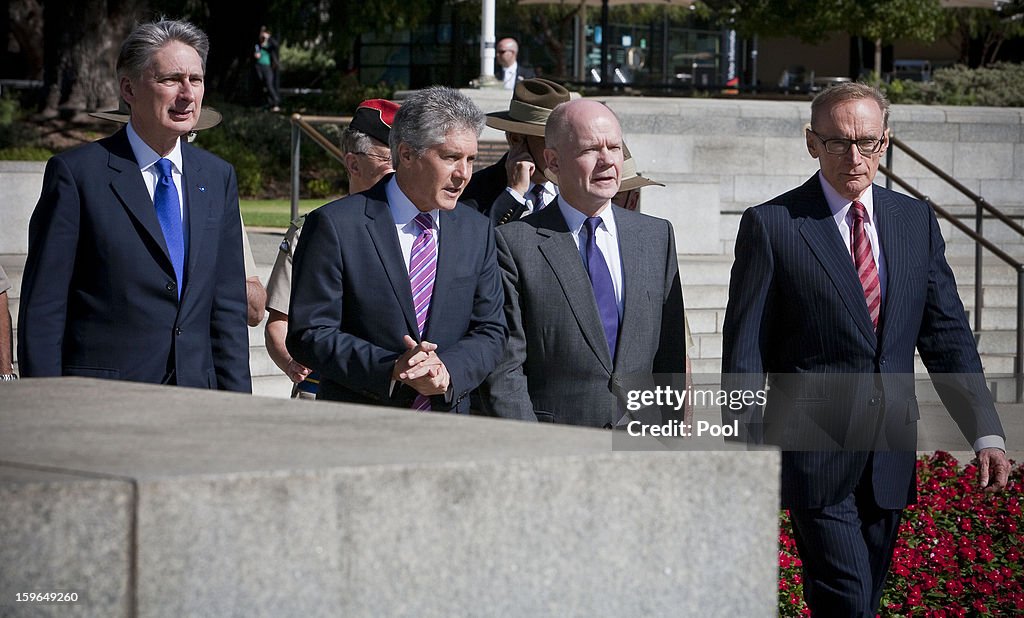 Australia-United Kingdom Ministerial Meetings Underway In Perth