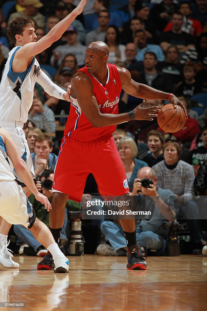 Los Angeles Clippers v Minnesota Timberwolves