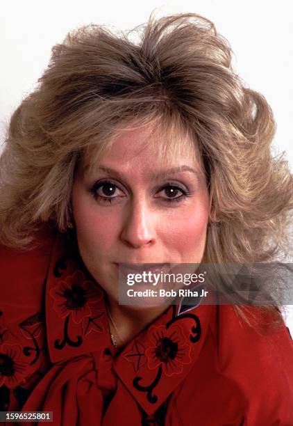 Actress Judith Light portrait session, December 3, 1985 in Los Angeles, California.