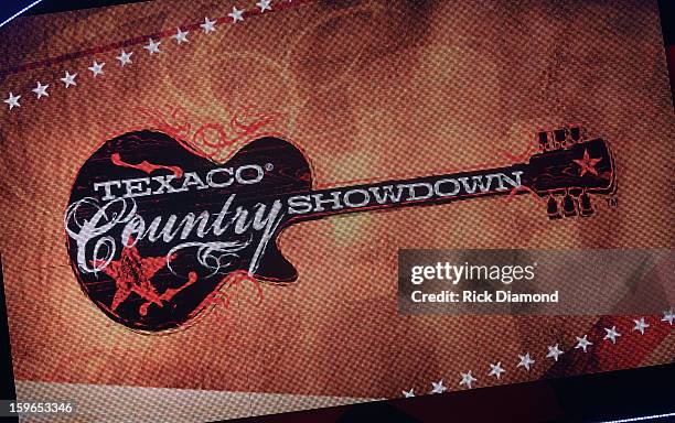 The 31st annual Texaco Country Showdown National final at the Ryman Auditorium on January 17, 2013 in Nashville, Tennessee.