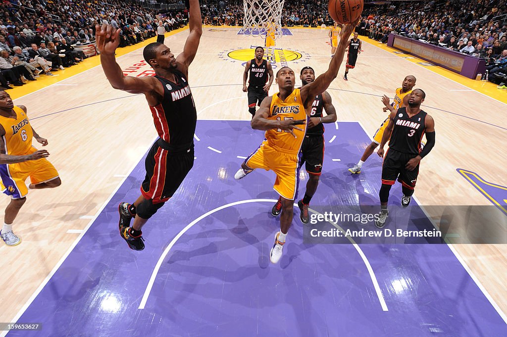 Miami Heat v Los Angeles Lakers