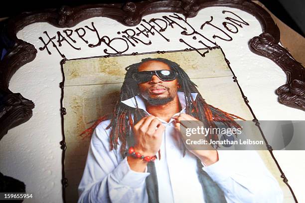 General view of atmosphere at the Lil Jon Birthday Party at Downstairs Bar on January 17, 2013 in Park City, Utah.