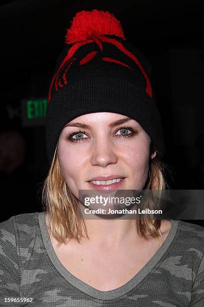 Skylar Grey at the Lil Jon Birthday Party at Downstairs Bar on January 17, 2013 in Park City, Utah.