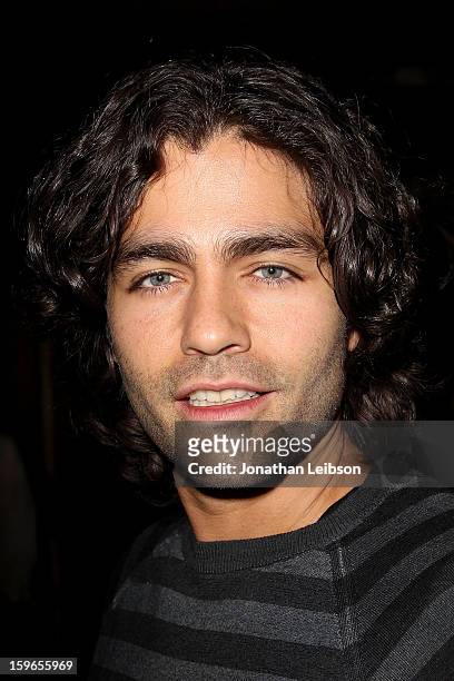 Adrian Grenier at the Lil Jon Birthday Party at Downstairs Bar on January 17, 2013 in Park City, Utah.