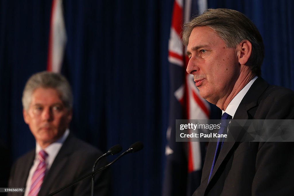 Australia-United Kingdom Ministerial Meetings Underway In Perth