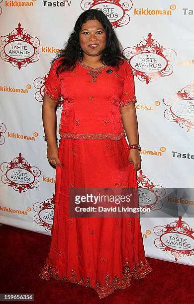 Actress Thushari Jayasekera attends the 4th Annual Taste Awards at Vibiana on January 17, 2013 in Los Angeles, California.