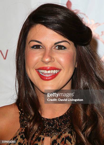 Actress Nikki Martin attends the 4th Annual Taste Awards at Vibiana on January 17, 2013 in Los Angeles, California.