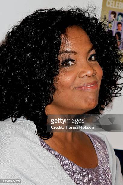 Carol Woodle attends the 'Not Another Celebrity Movie' Los Angeles premiere at Pacific Design Center on January 17, 2013 in West Hollywood,...