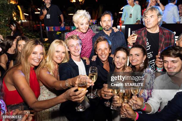 Estefania Luyk, Valeria Mazza, Balthazar Gravier, Simona Gandolfi, Alejandro Gravier, Ignacio Maluquer, Sandra Garcia-Sanjuan and Hubertus Von...