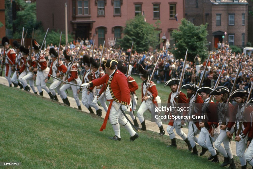 Battle Of Bunker Hill Re-Enactment