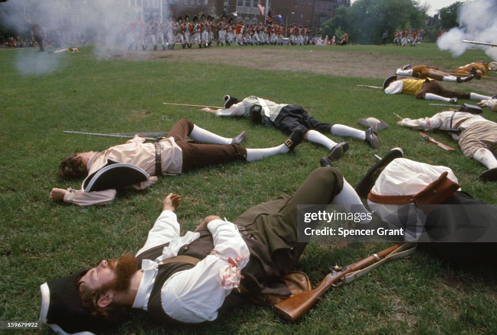 Battle Of Bunker Hill Re-Enactment